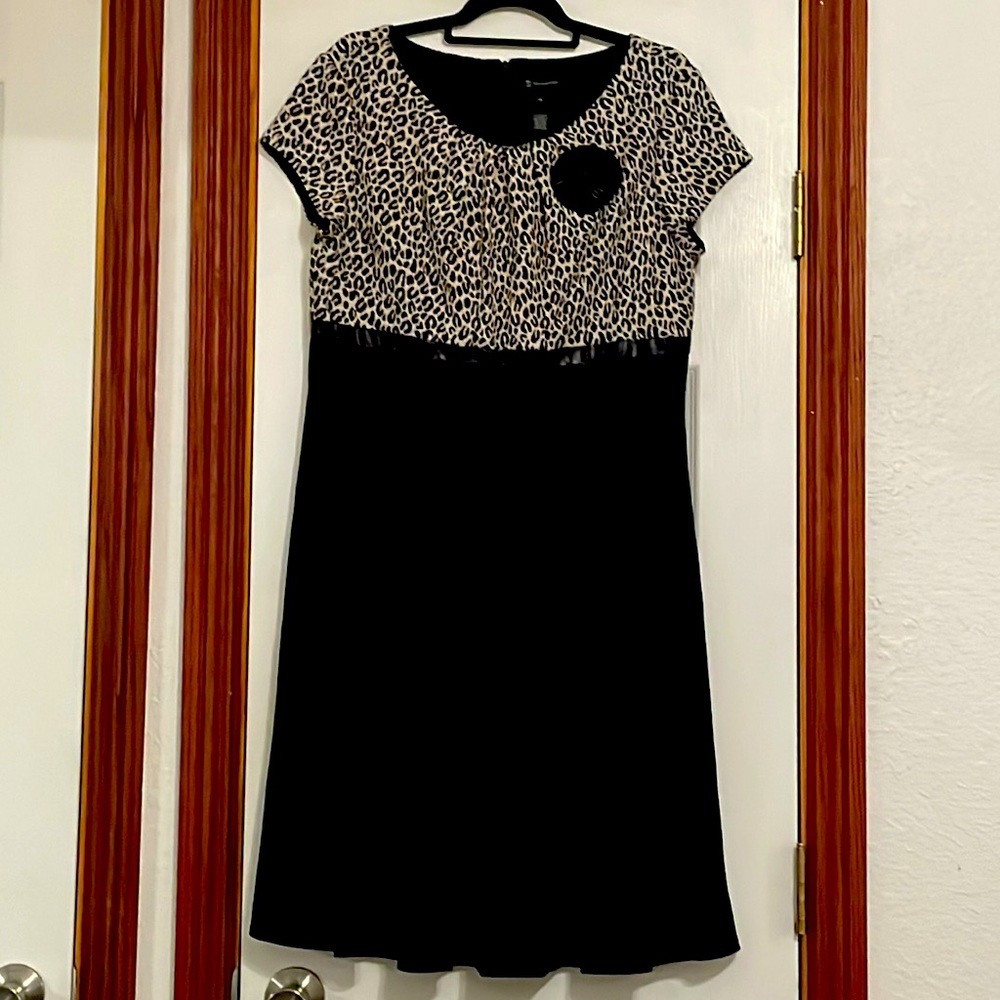 A leopard Midi Dress